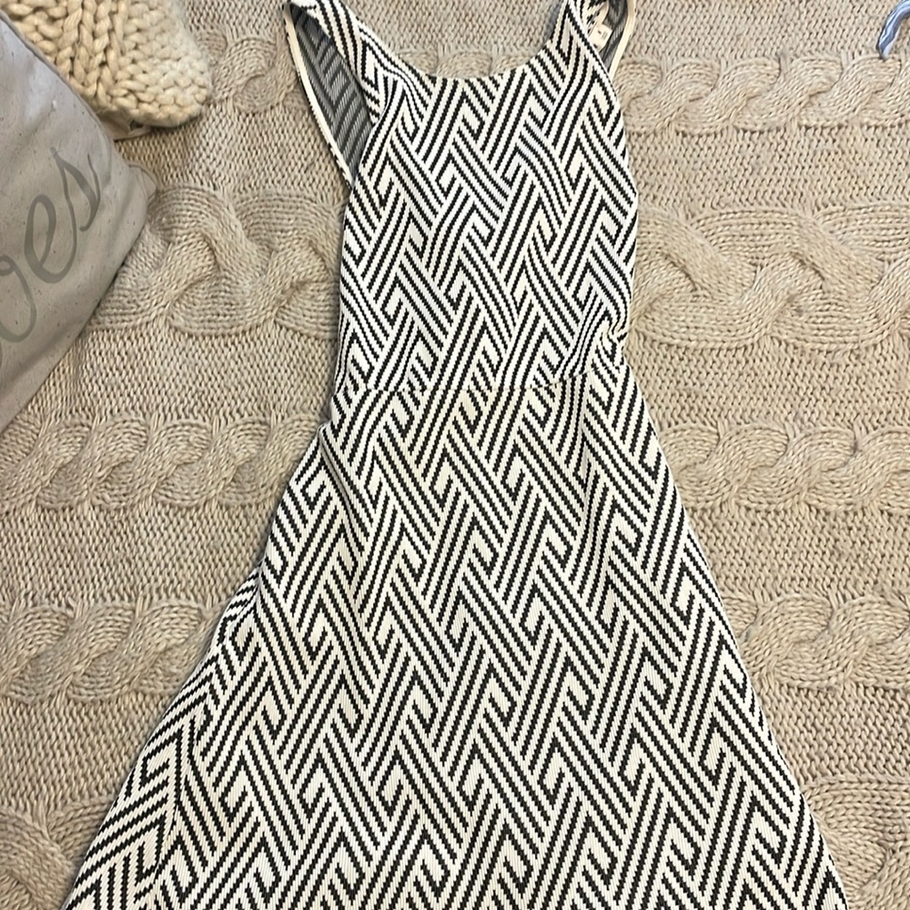 Patterned dress. Cute and flowy